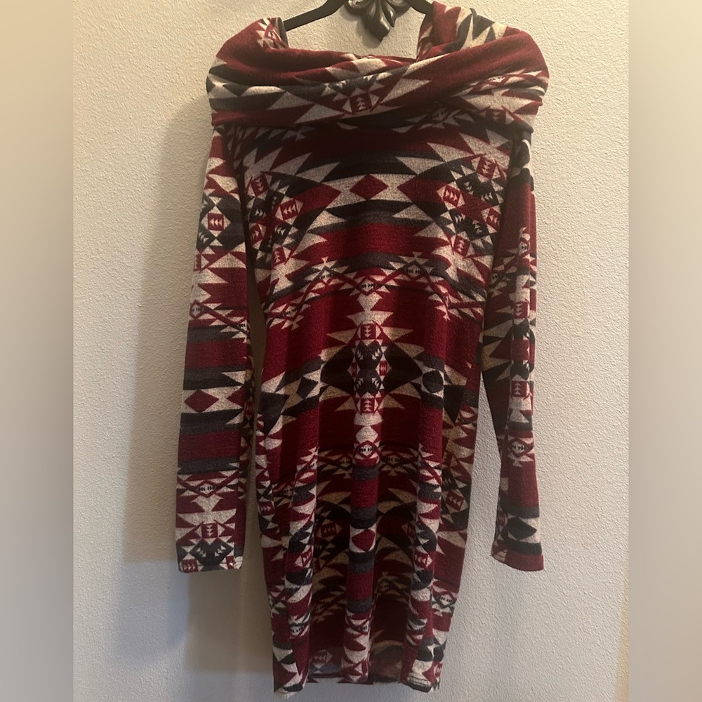 Rue21 Red and Black Sweater Great Condition!